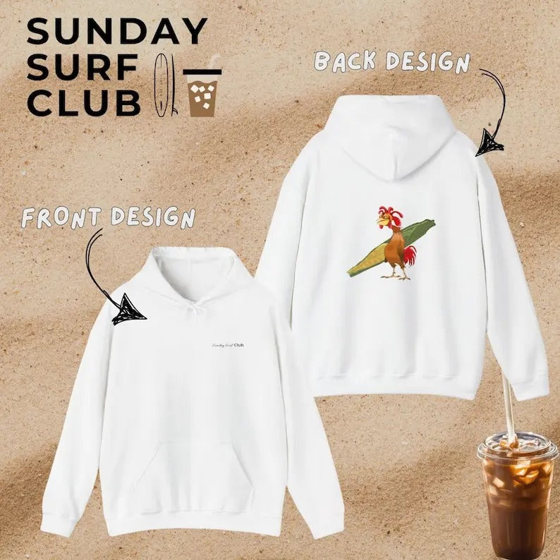 Chicken Joe Hoodie, Trendy Beach Hooded Sweatshirt, Aesthetic Gift, Classic Unisex Pullover, Cozy Jumperstyle{n002}2 T-Shirts