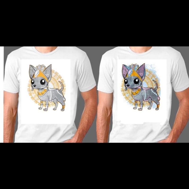 Chihuahua blanco T-shirts  White Cotton Casual Tshirt Hoodie, Sweatshirt | UrbanDripWear.com