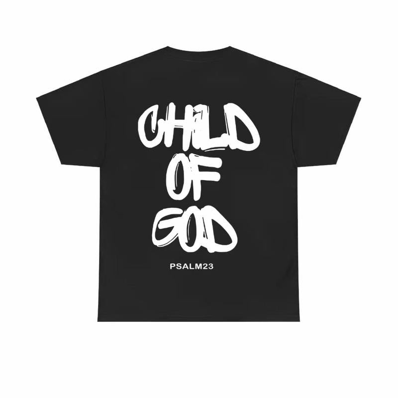 Child Of God Tshirt, Men's Summer Casual Cotton Crewneck Hoodie, Sweatshirt | UrbanDripWear.com