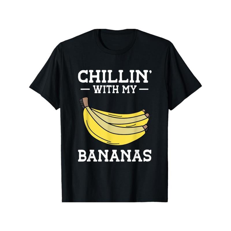 Chillin' With My Bananas | Banana T-Shirt made in usa Hoodie, Sweatshirt | UrbanDripWear.com
