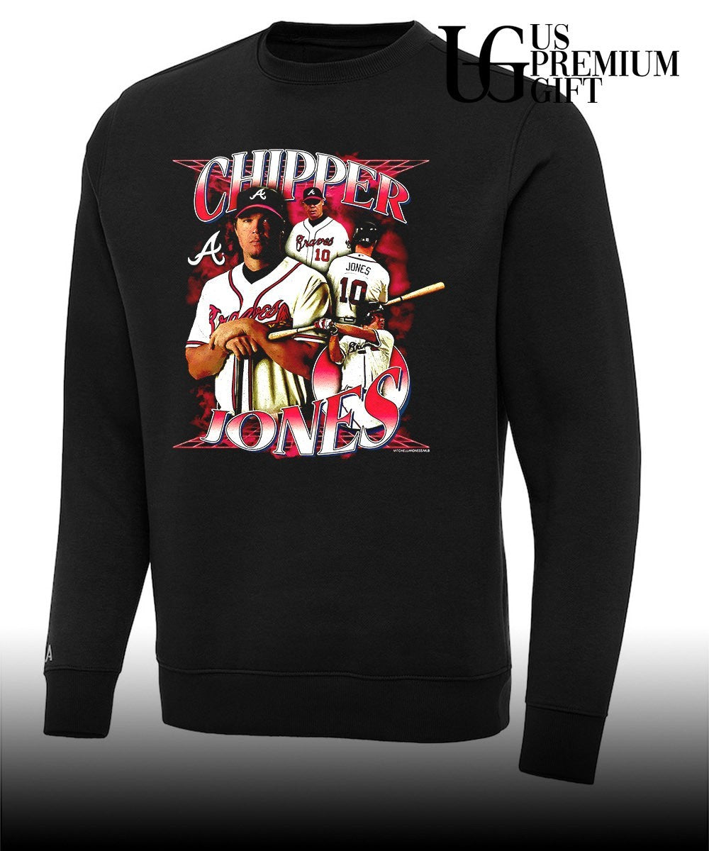 Chipper Jones Atlanta Braves baseball vintage shirt