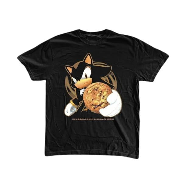Choolate Cookie T-Shirt, Shadow the Hedgehog Shirt, Unisex Graphic Tees Gothic Grunge Y2k Emo Scene Amity Affliction...