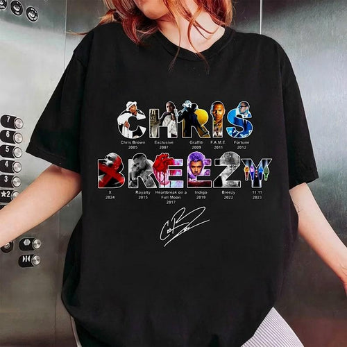 "Chr1s Br0wn 11:11 Tour T-Shirt, Chr11s Br0wn Shirt, Chr11s Br0wn Concert Shirt, 11 11 Tour 2024 Shirt, Tour Concert...