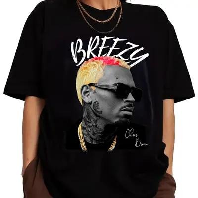 Chr1s Br0wn T-Shirt, Br33zy T-Shirt, Gift For Her, Gift For Him Hoodie, Sweatshirt | UrbanDripWear.com
