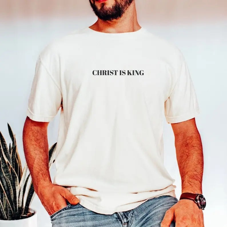 Christ Is King Shirt, Armor Of God, Jesus Shirt, Mens Christian Shirt, Jesus Is King Shirt, Faith Shirt, Scripture Shirt,...