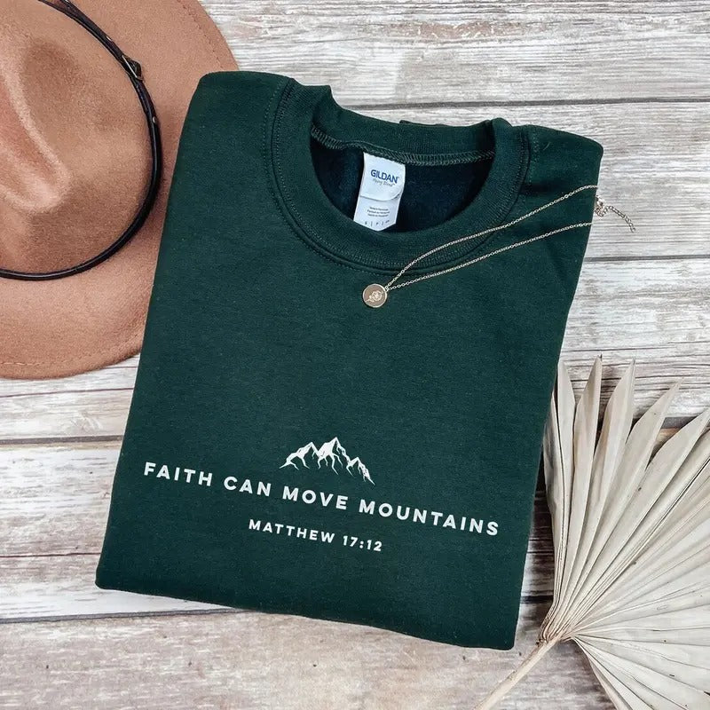 Christian Crewneck Sweatshirt, Bible verse sweatshirt, Christian sweaters Cotton T-Shirts, Hoodie | UrbanDripWear.com