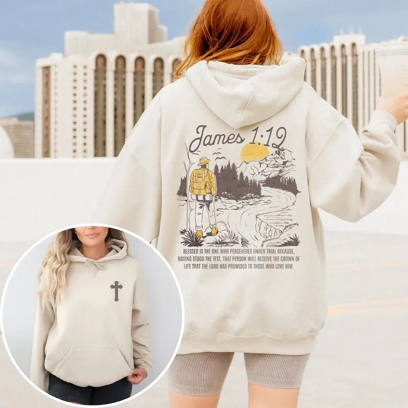 Christian Hoodie Sweatshirt Christian Hoodies Jesus Hoodie Christian Merch Shirt Christian Streetwear Christian Clothes...