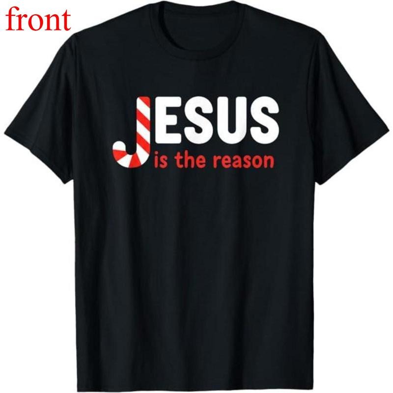 Christian Jesus is The Reason for The Season Christmas Candy T-Shirt Hoodie, Sweatshirt | UrbanDripWear.com