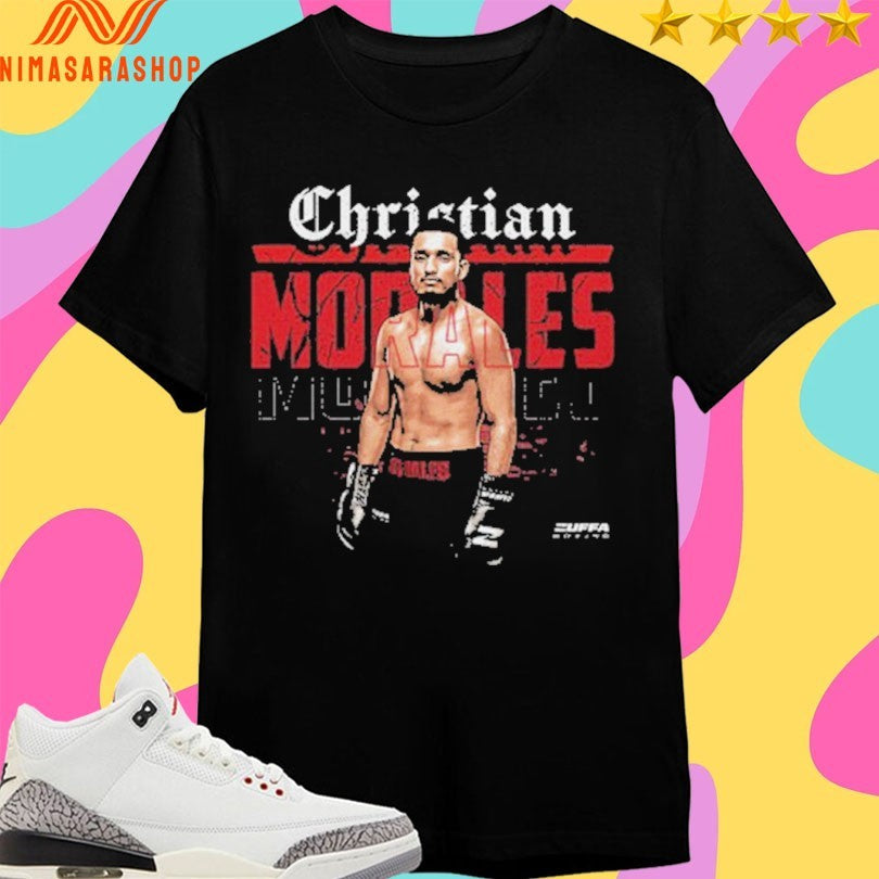 Christian Morales Zuffa Boxing Fighter Name Shirts