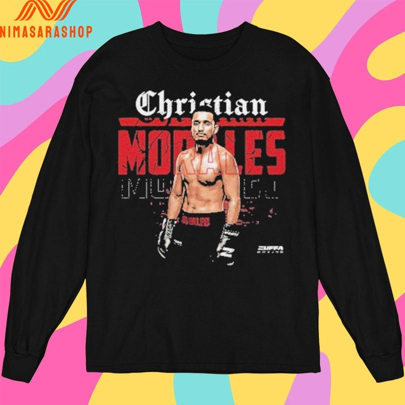 Christian Morales Zuffa Boxing Fighter Name Shirts