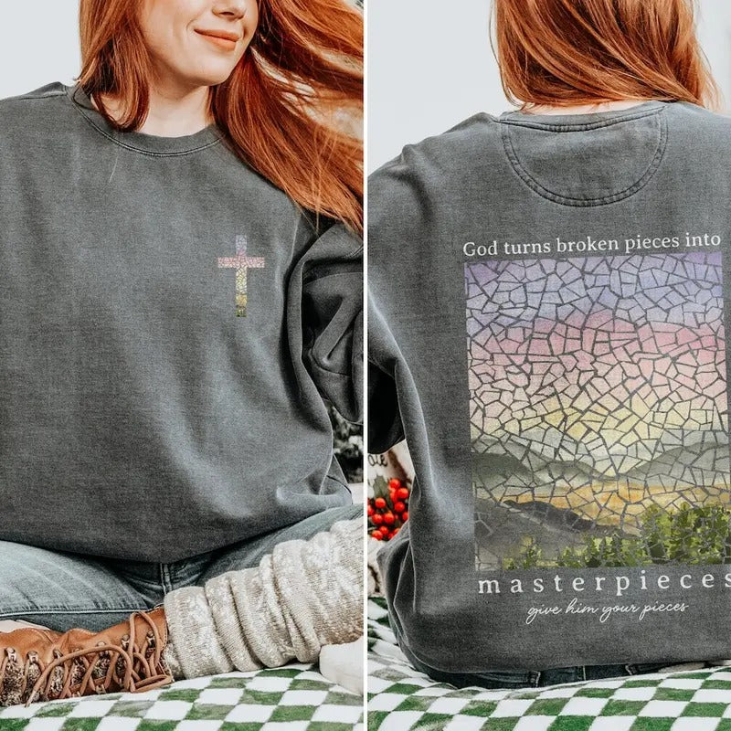 Christian Sweatshirt Bible Verse Christian TShirt Religious Gift Jesus Shirt Christian Apparel Hoodie | UrbanDripWear.com
