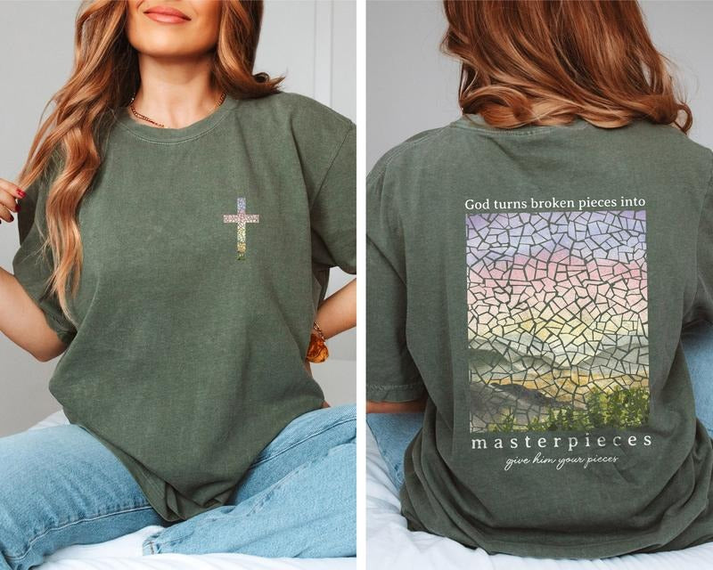 Christian T-Shirts Bible Verse T-Shirts Christian T-Shirts Religious Gift Jesus T-Shirts Christian Apparel T-Shirt...