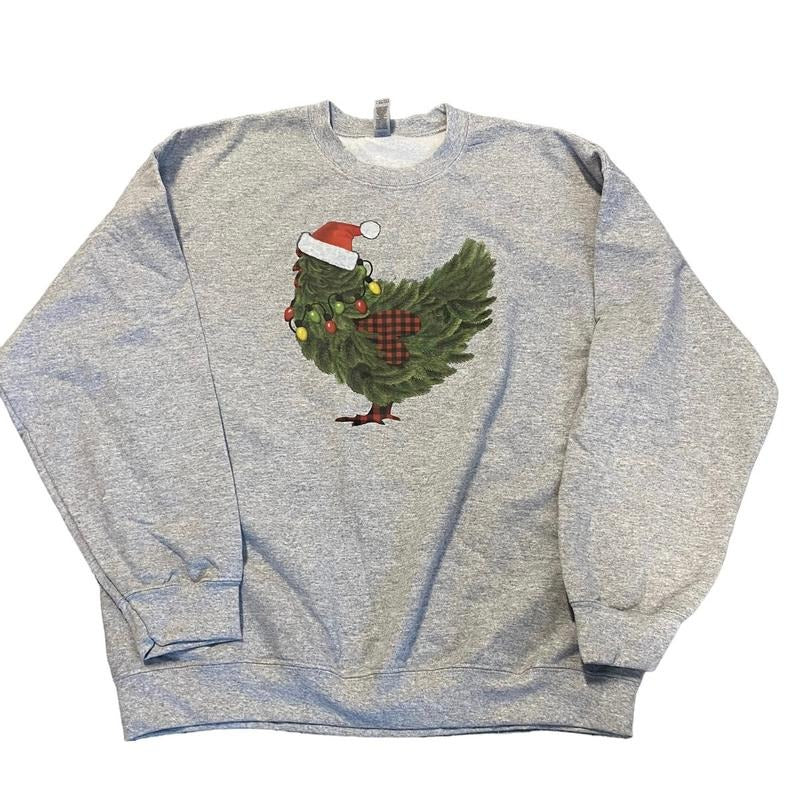 Christmas Chicken sweatshirt T-Shirts, Hoodie | UrbanDripWear.com