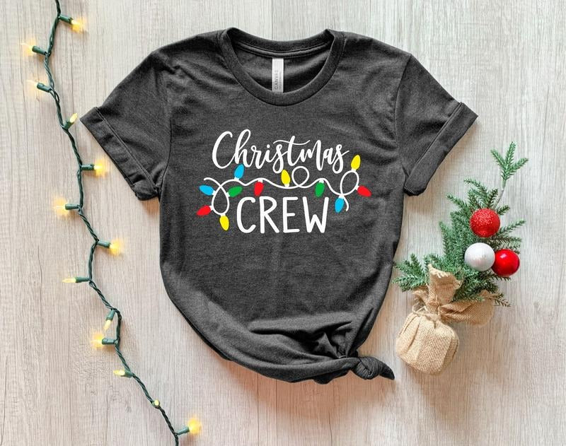 Christmas Crew Shirt Family Christmas Shirt Family Christmas Shirts Christmas T Shirt Toddler Christmas Shirt Holiday...