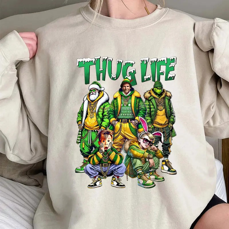 Christmas Crew Shirt, Christmas Movies Shirt, Xmas Graphic Tee Comfort Cotton style 02 Hoodie, Sweatshirt | UrbanDripWear.com