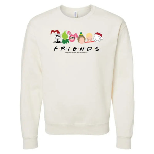 'Christmas Friends' Sweatshirt T-Shirts, Hoodie | UrbanDripWear.com