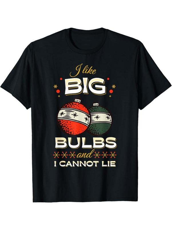 Christmas Lover Big Bulbs Casual Wear T-Shirt Summer Streetwear Hoodie, Sweatshirt | UrbanDripWear.com