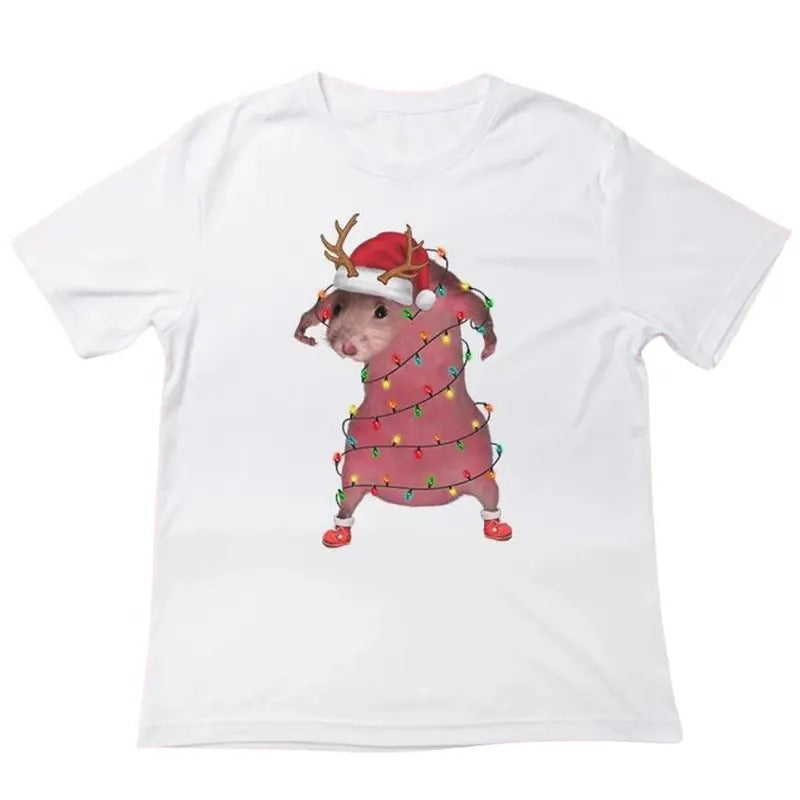 Christmas Mouse Ratz Shirt, Funny Christmas Shirt Hoodie, Sweatshirt | UrbanDripWear.com