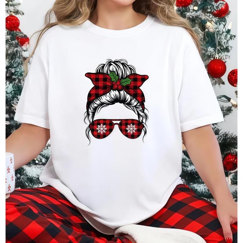 Christmas Shirt: Buffalo Plaid Retro Style Hoodie, Sweatshirt | UrbanDripWear.com