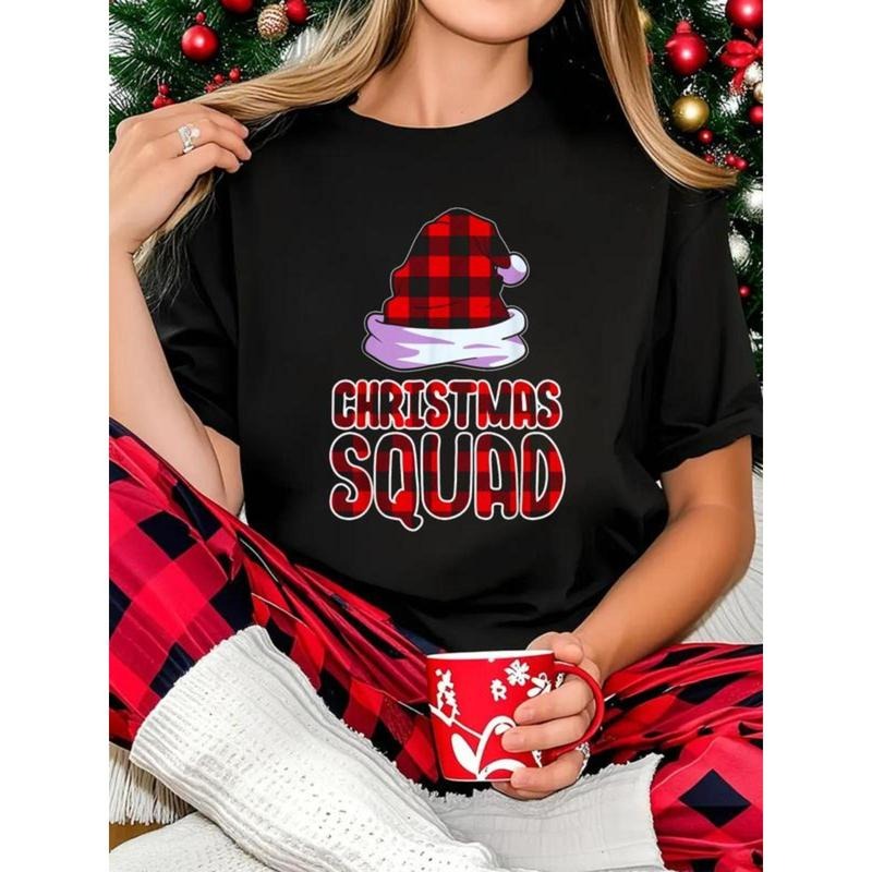Christmas Squad Family Group Matching Christmas Party Pajama T-Shirt Hoodie, Sweatshirt | UrbanDripWear.com