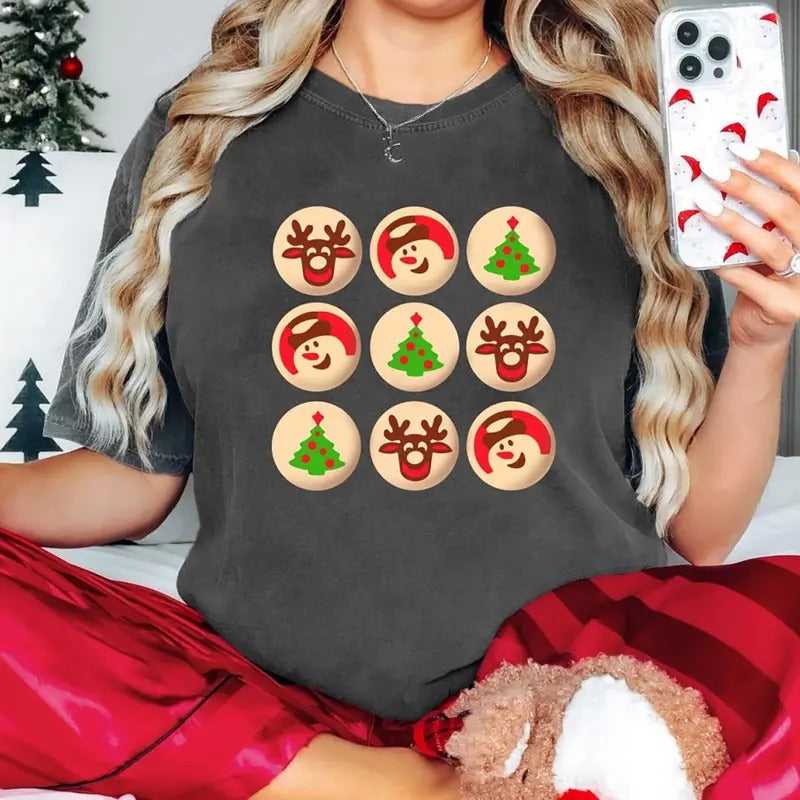Christmas Sugar Cookies Sweatshirt, Christmas Cookies Tee Shirt, Cute Xmas Gift Hoodie | UrbanDripWear.com