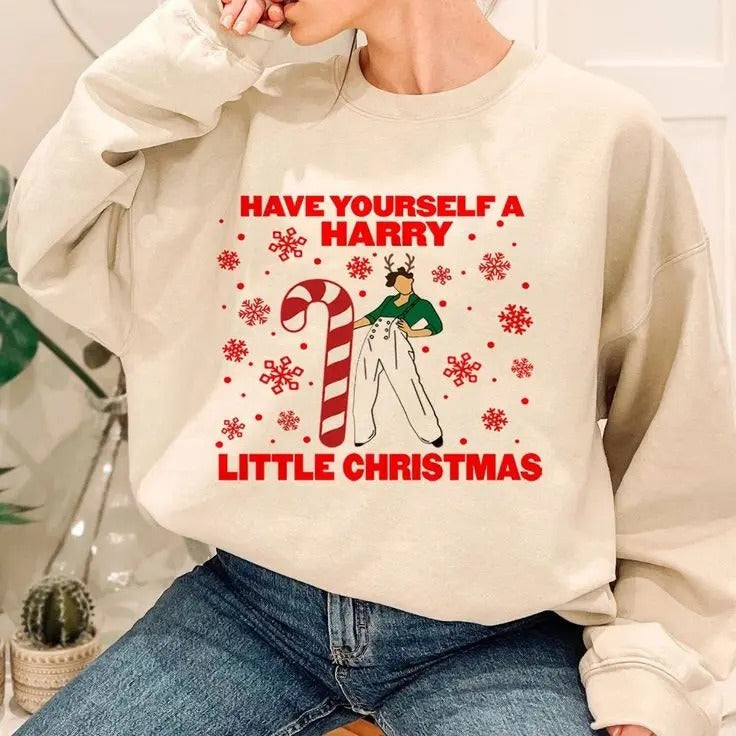 Christmas Sweatshirt Harry's house T-Shirts, Hoodie | UrbanDripWear.com