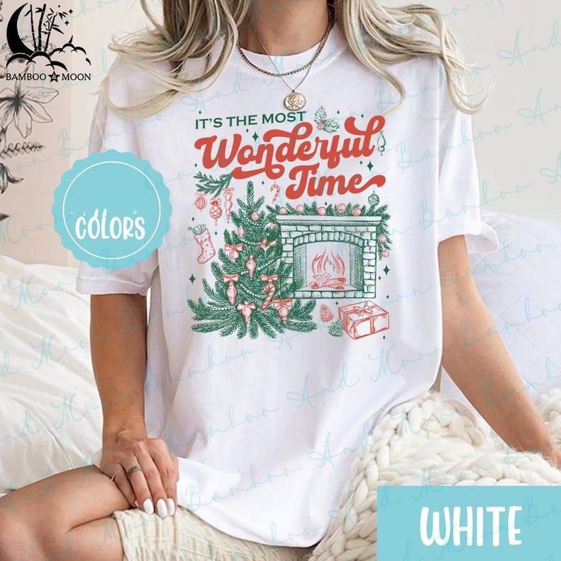 Christmas Time Shirt, It's The Most Wonderful Time Shirt, Christmas Shirt, Vintage Christmas Shirt BM0503 Hoodie, Sweatshirt