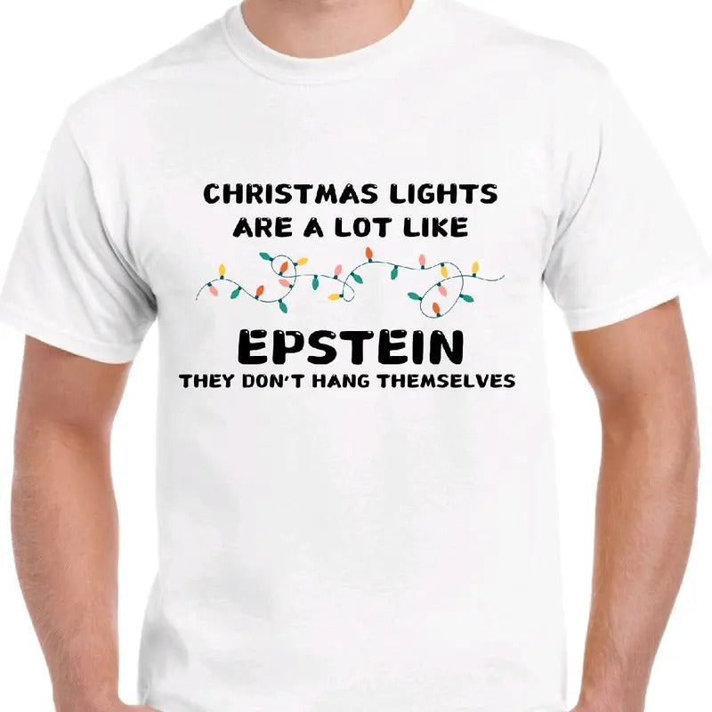 Christmas lights don't hand themselves- men's t-shirt Cotton Menswear Top Tshirt Hoodie, Sweatshirt | UrbanDripWear.com