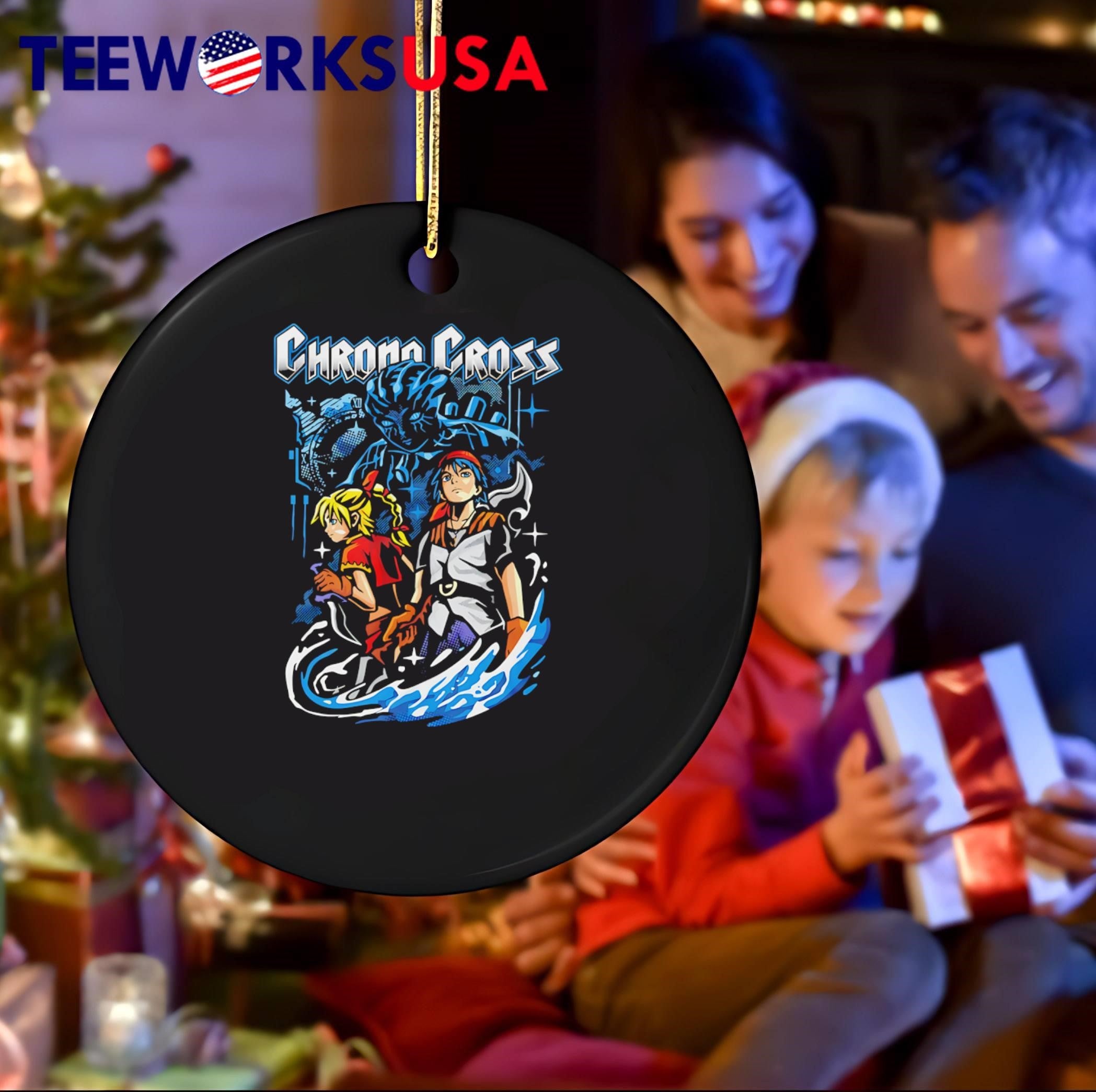 Chrono Cross Serge and Kid Anime Fantasy RPG Video Game T-Shirt