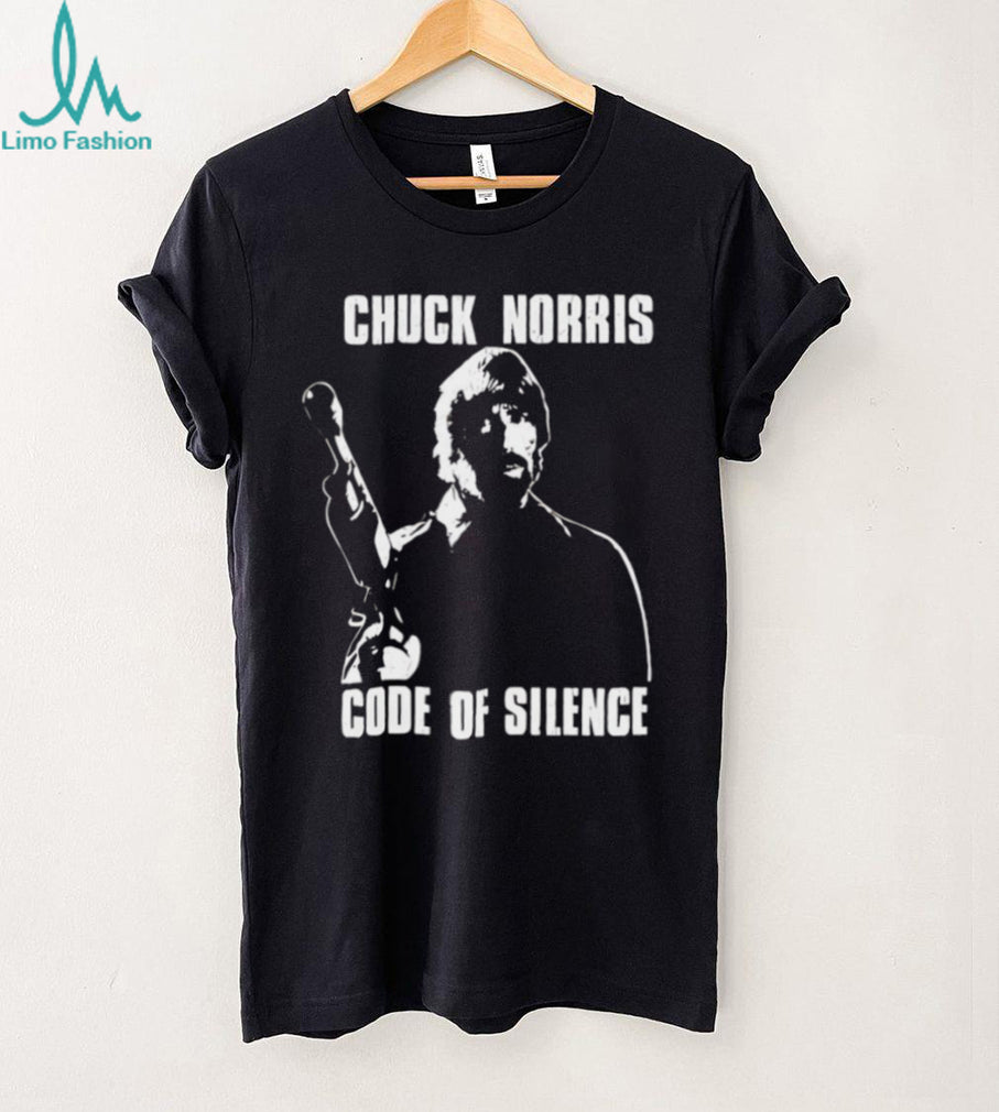 Chuck Norris Code of Silence Vintage Movie Poster Style T Shirt