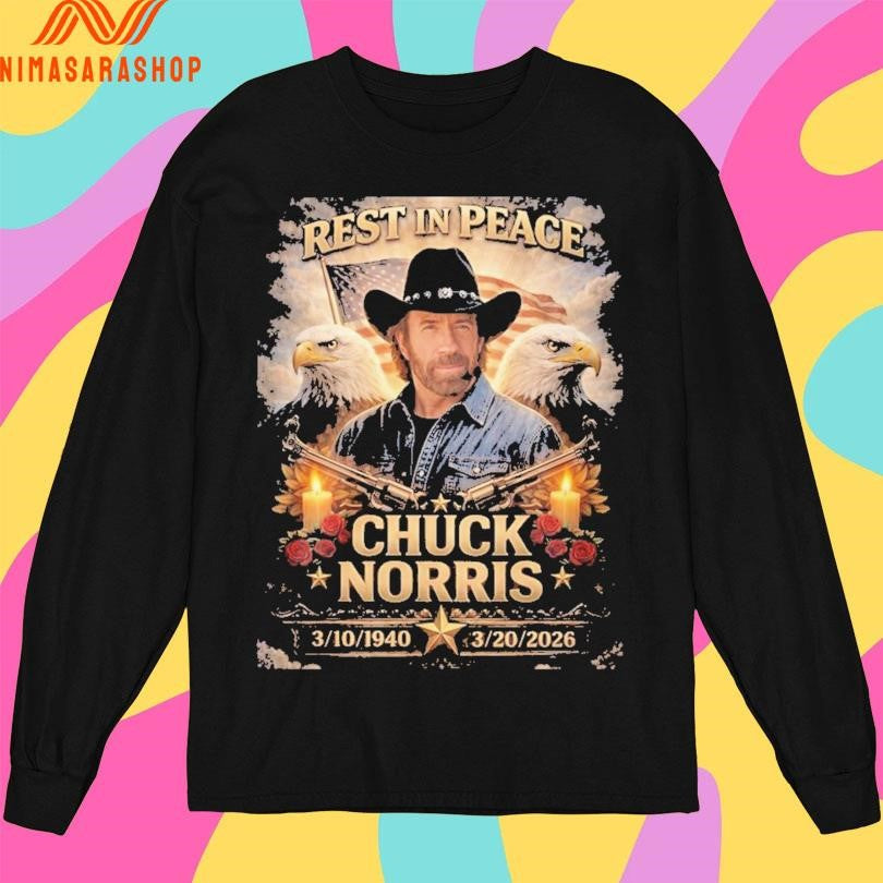 Chuck Norris Rest In Peace 3-10-1940 To 3-20-2026 RIP Shirts