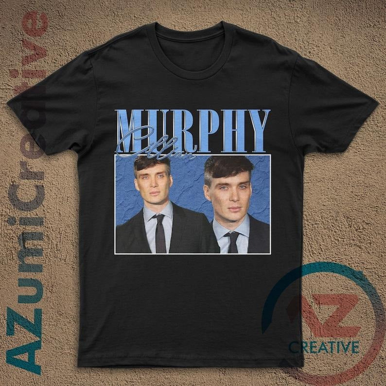 Cillian Murphy Shirt 90's Crewneck Retro Vintage T Shirt New Men Women Hoodie, Sweatshirt | UrbanDripWear.com