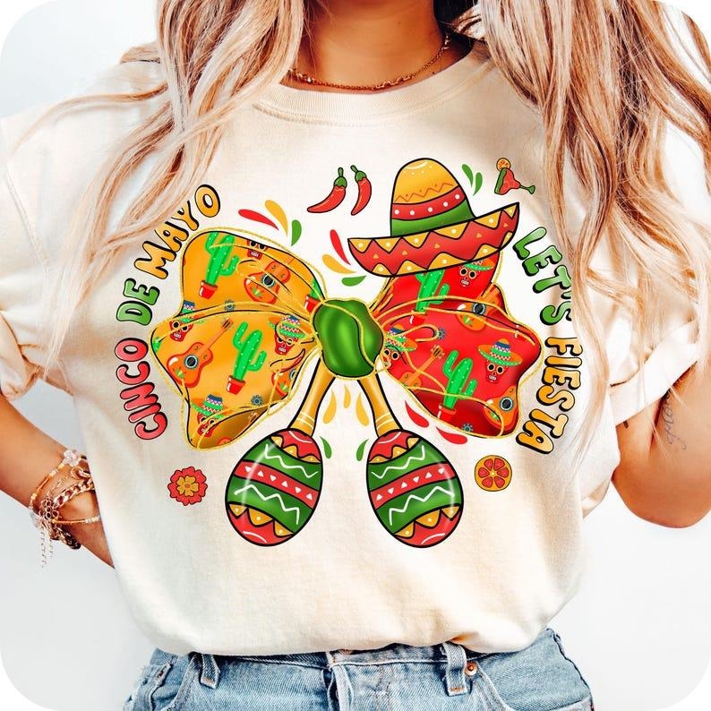 Cinco De Mayo Coquette t-shirt, Cinco De Mayo shirt, Mexican t-shirt, Tequila shirt, Margarita Sublimation Fiesta...