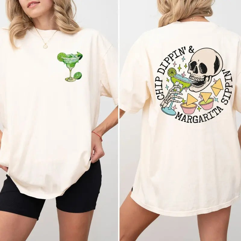 Cinco De Mayo T-Shirt, Mexico Celebration T-Shirt, Chip Dippin Margarita Sippin T-Shirt Hoodie, Sweatshirt