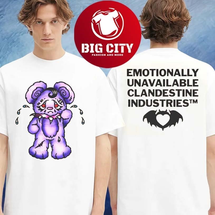 Clandestine Industries Emotionally Unavailable Two Sided Shirt