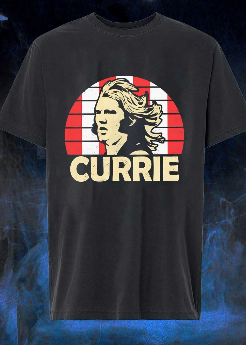 Classic AFL Legend Portrait of Currie for St Kilda T-Shirt