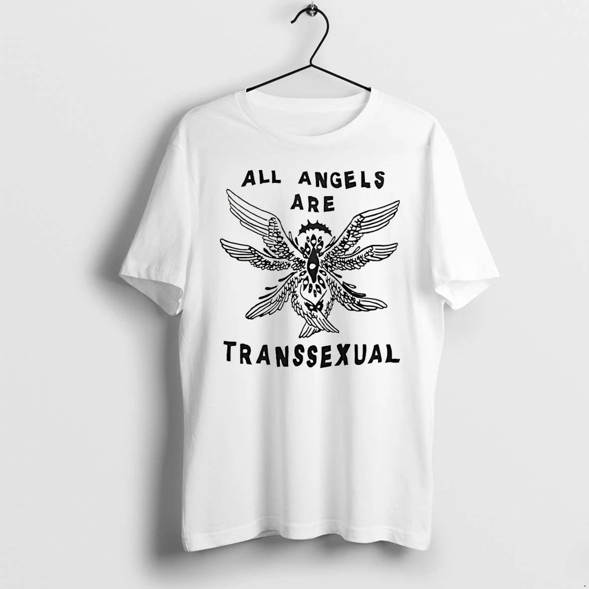 Classic All Angels Are Transsexual Biblically Accurate Angel Lgbt Shirts Sweater
