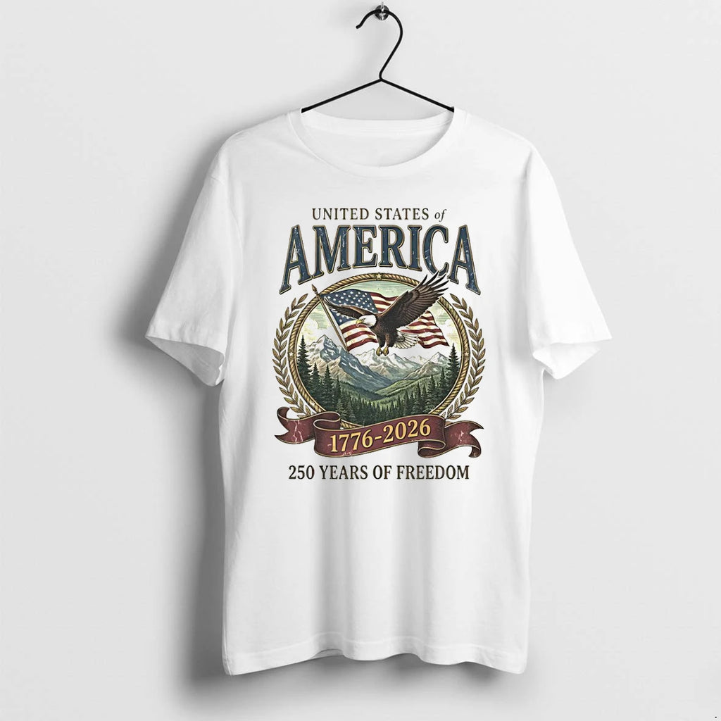 Classic America 250th Anniversary 250 Years Of Freedom 90s Graphic Style Shirts Sweater