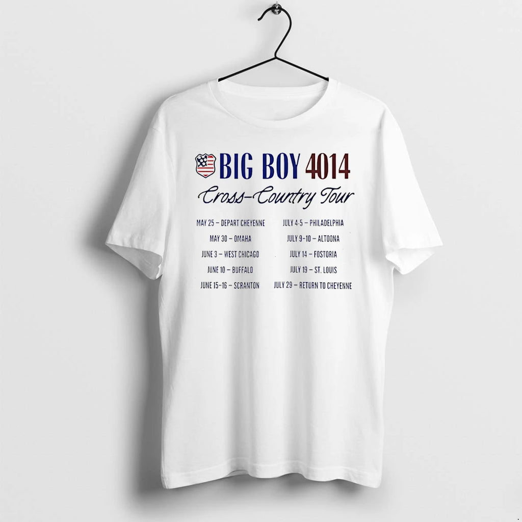 Classic Big Boy 4014 Tour America 250 Train Shirts Sweater