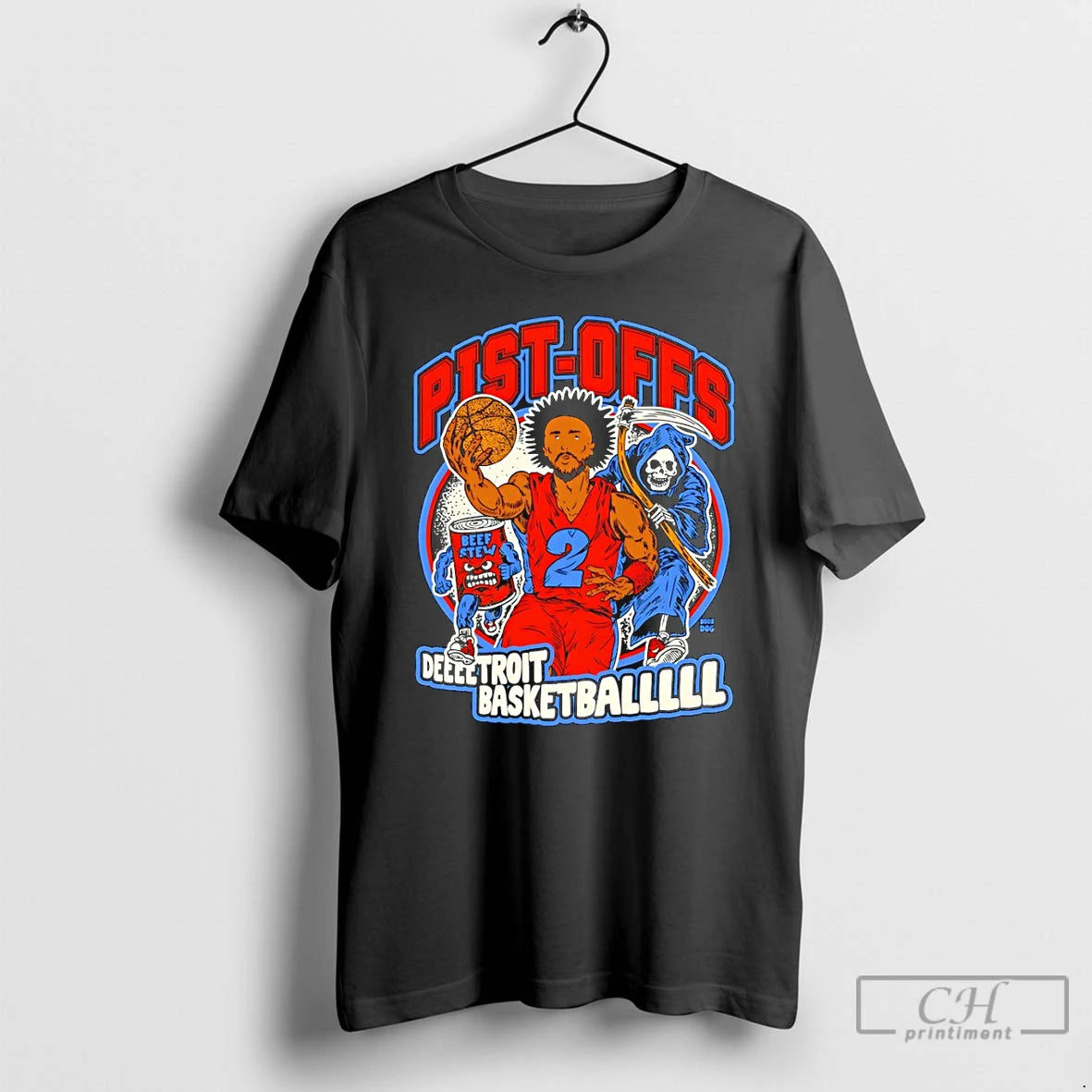 Classic Cade Cunningham X Dearth Detroit Pist Offs Deeeetroit Basketballllll Detroit Pistons Basketball T Shirts