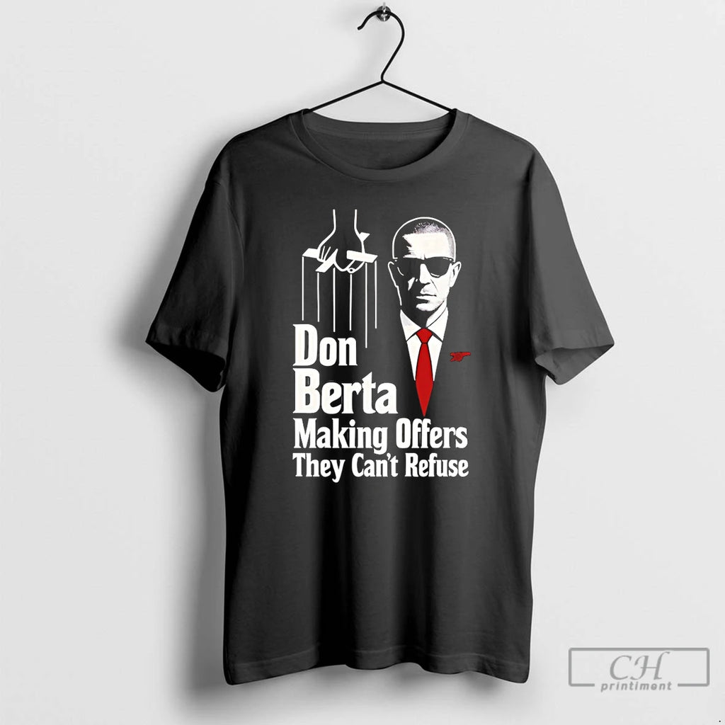 Classic Don Berta Making Offers They Cant Refuse Arsenal Godfather Parody 2026 T Shirts Sweater