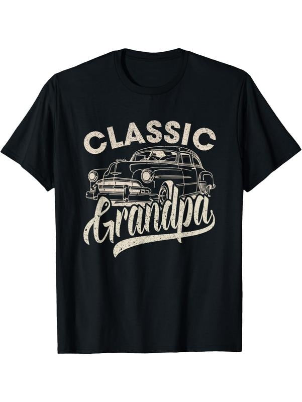 Classic Grandpa Funny Saying Car Lover Men Dad Papa T-Shirt Design Streetwear Casual Hoodie, Sweatshirt | UrbanDripWear.com
