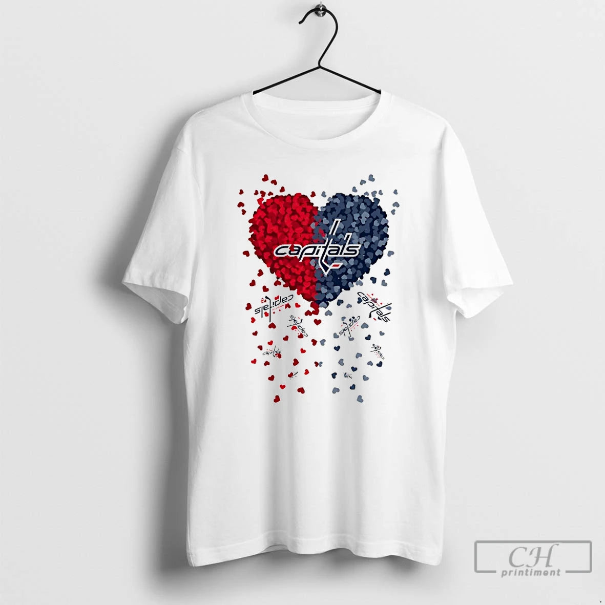 Classic Heart Of Washington Capitals Hockey Nhl 2026