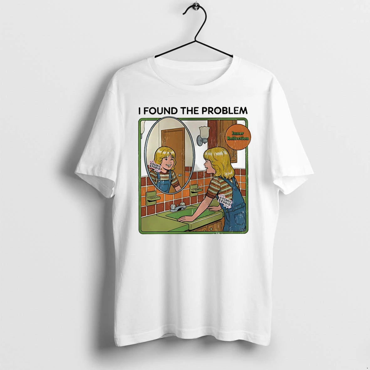 Classic I Found The Problem Inner Reflection Shirts Sweater