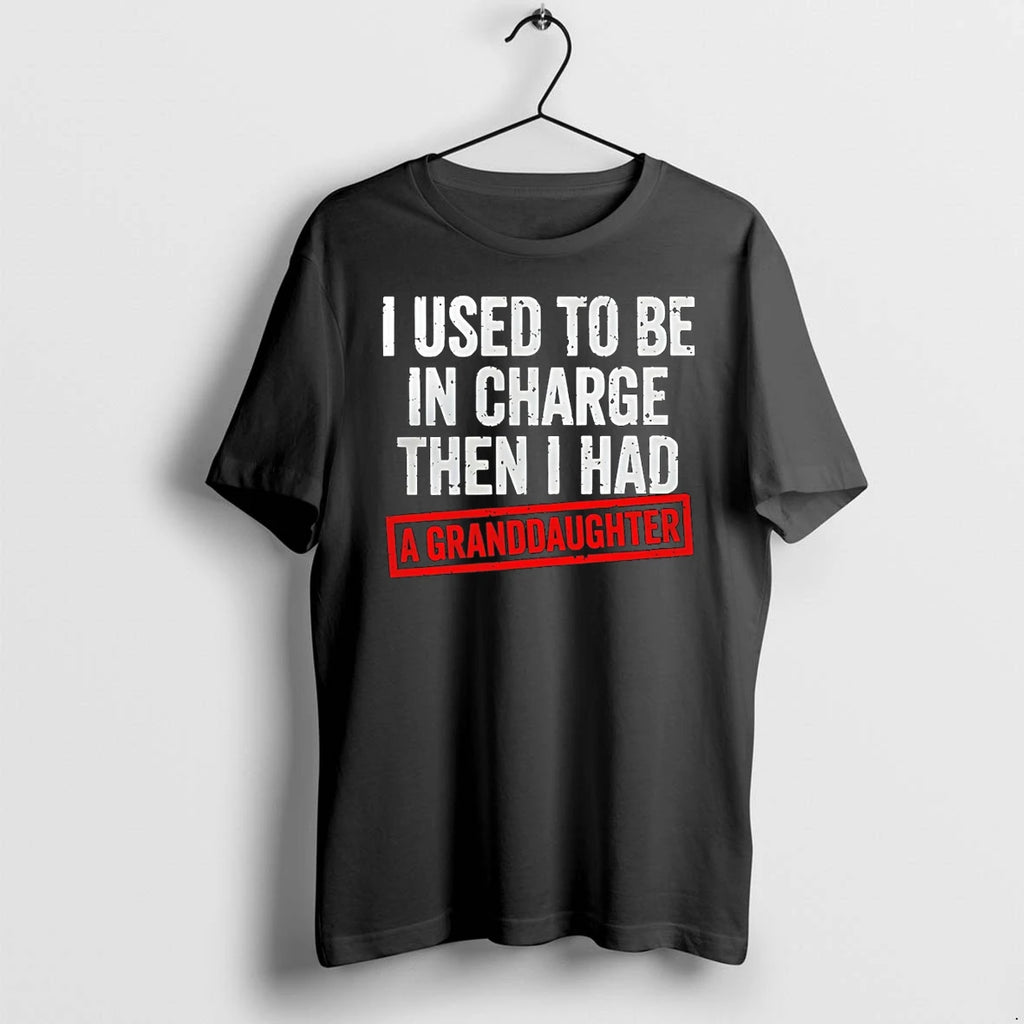 Classic I Used To Be In Charge Then I Had A Granddaughter Shirts Sweater