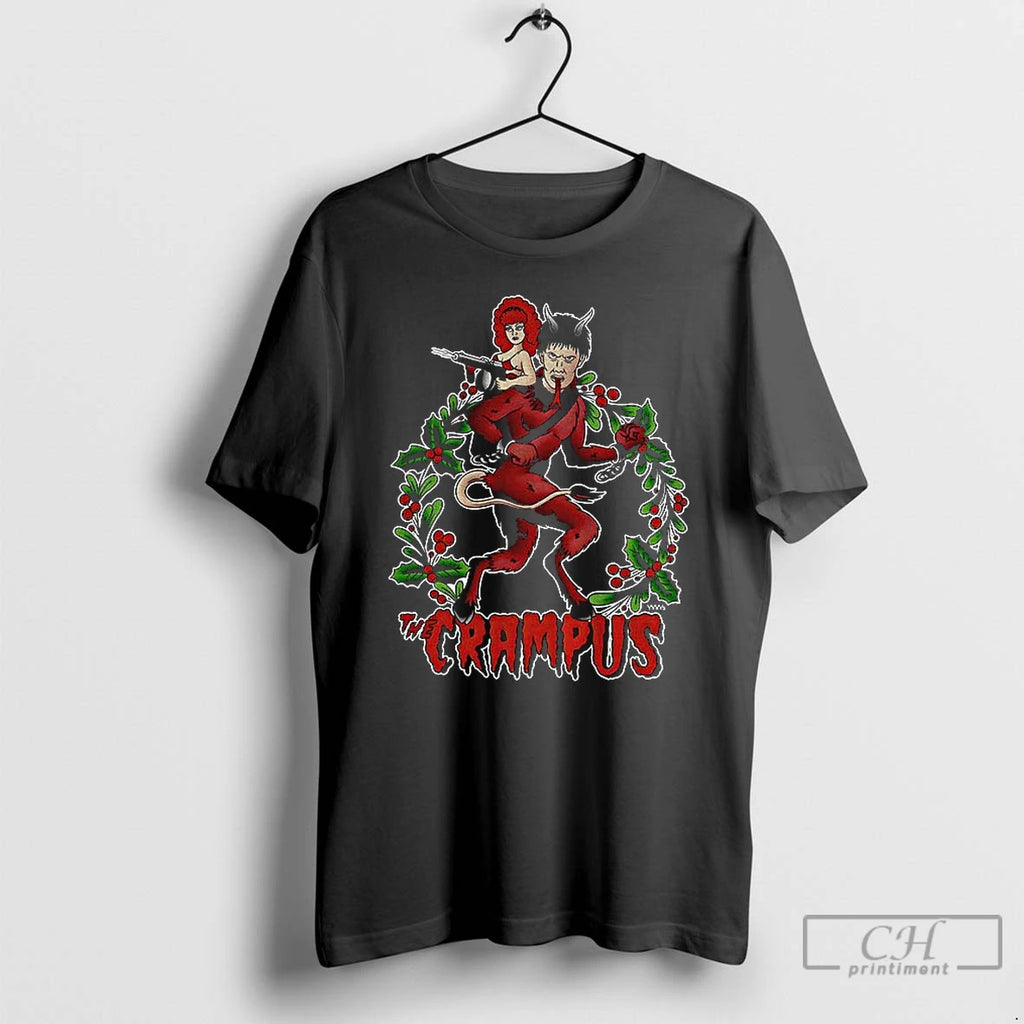Classic Krampus The Crampus Cartoon Horror Halloween T Shirts