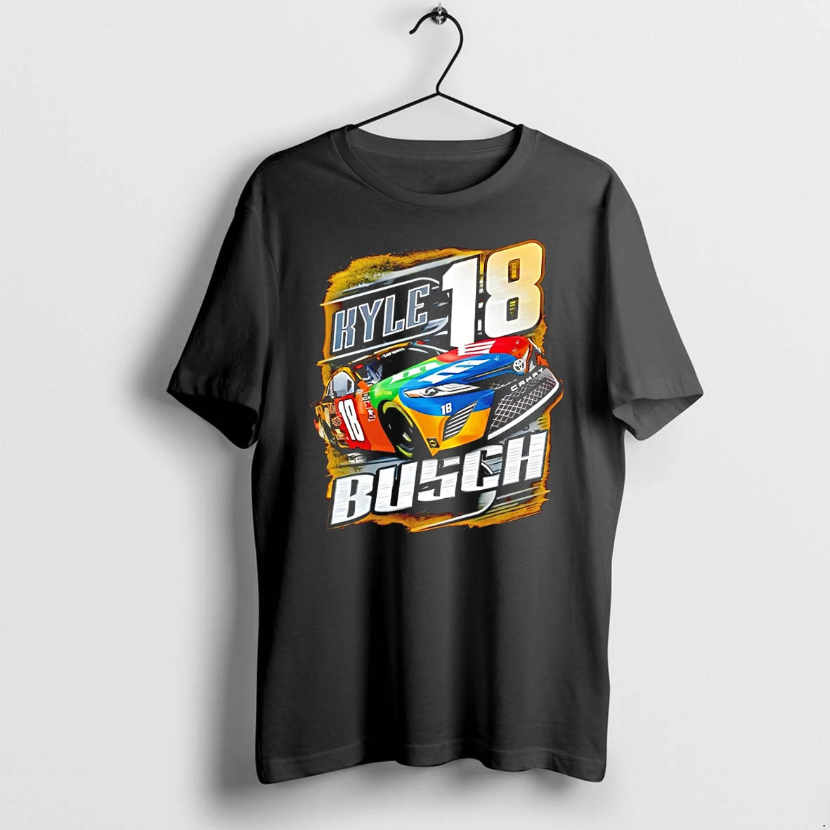 Classic Kyle Busch 18 Nascar Racing Toyota Camry Race Car Shirts Sweater