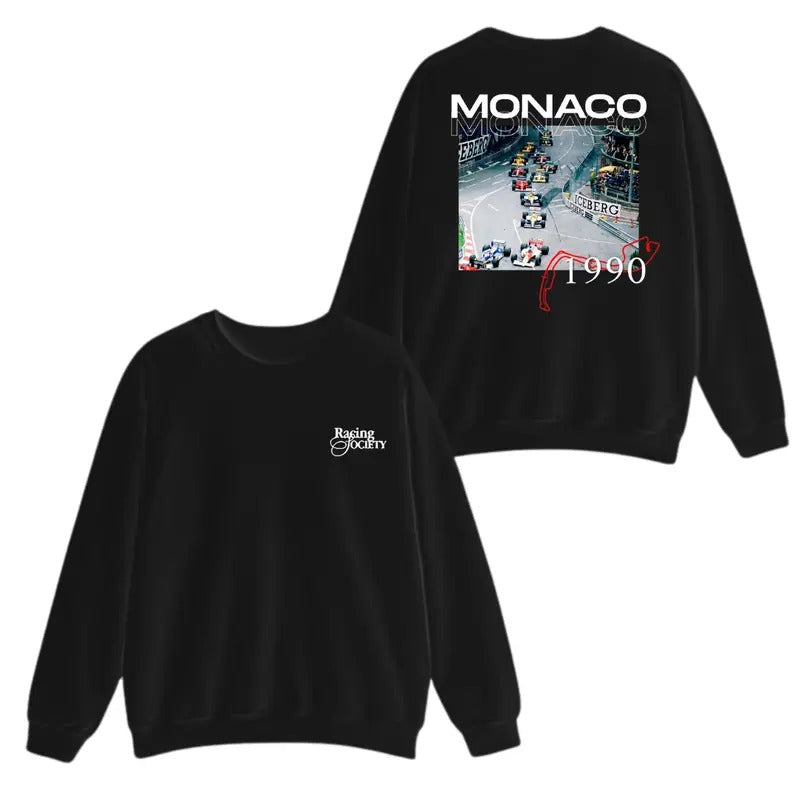 Classic Monaco F1 1990 T-shirt, Hoodie, Sweater, Car Enthusiast Shirt, Car Clothing, Unisex Sweatshirt | UrbanDripWear.com