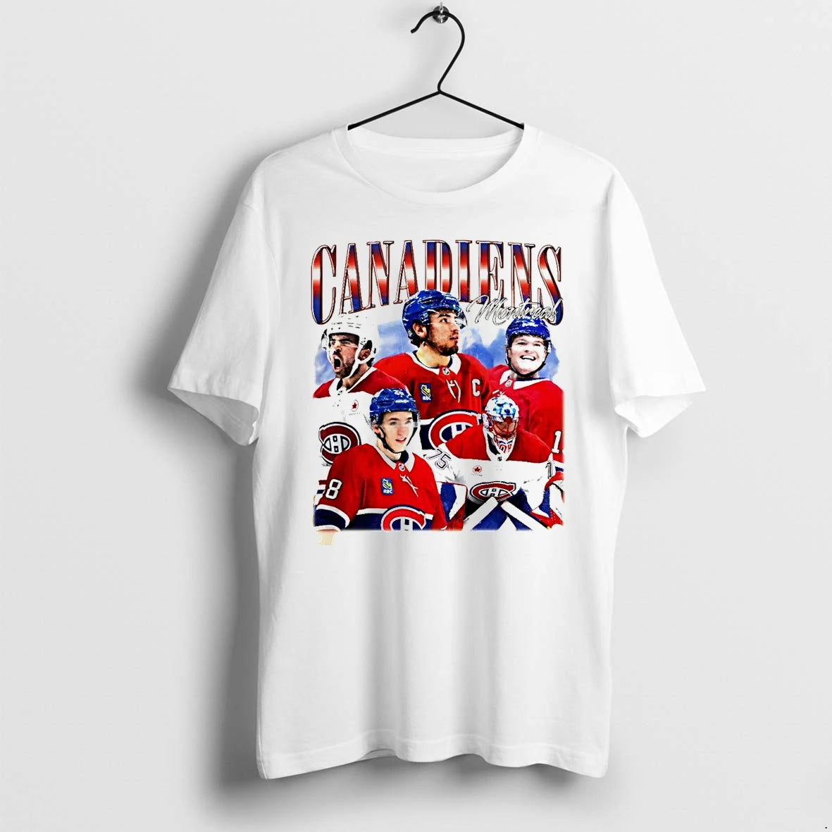 Classic Montreal Canadiens Nhl Big 5 Players Hockey Graphic Shirts Sweater