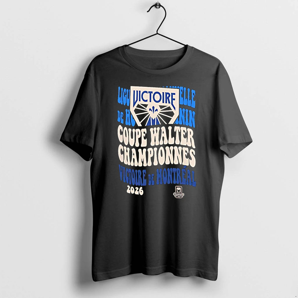 Classic Montreal Victoire Coupe Walter Championnes Victoire De Montreal Nhl 2026 Shirts Sweater